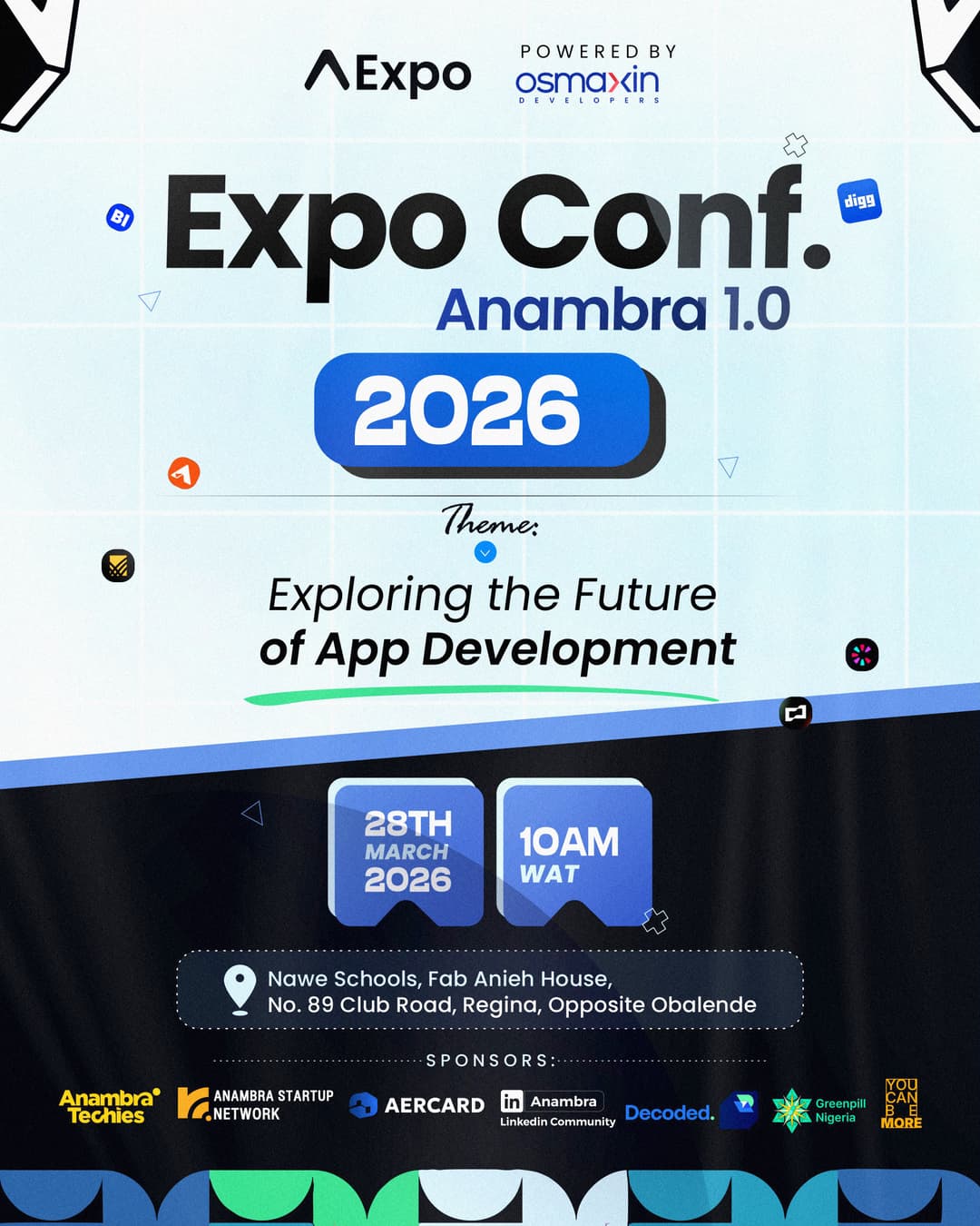Expo Conf. Anambra 1.0 — Event Flyer